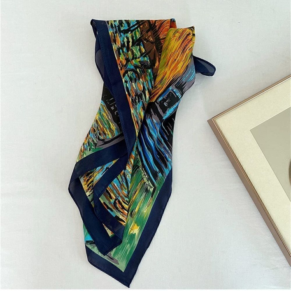 Street Art Silky Scarf  - Picture 3 of 4